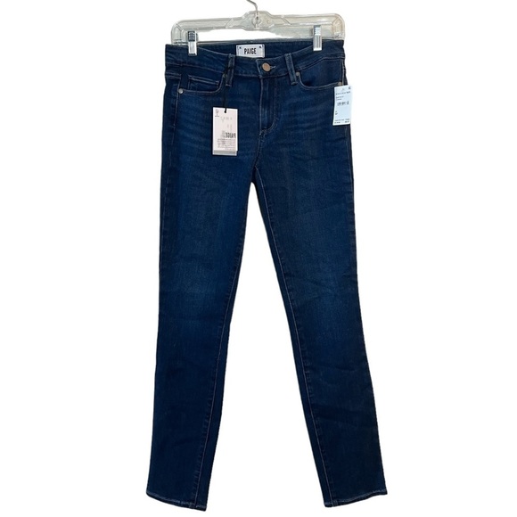 NWT PAIGE SKINNY" Mid-Rise Stretch Jeans In "CORINNA"… - Picture 2 of 4